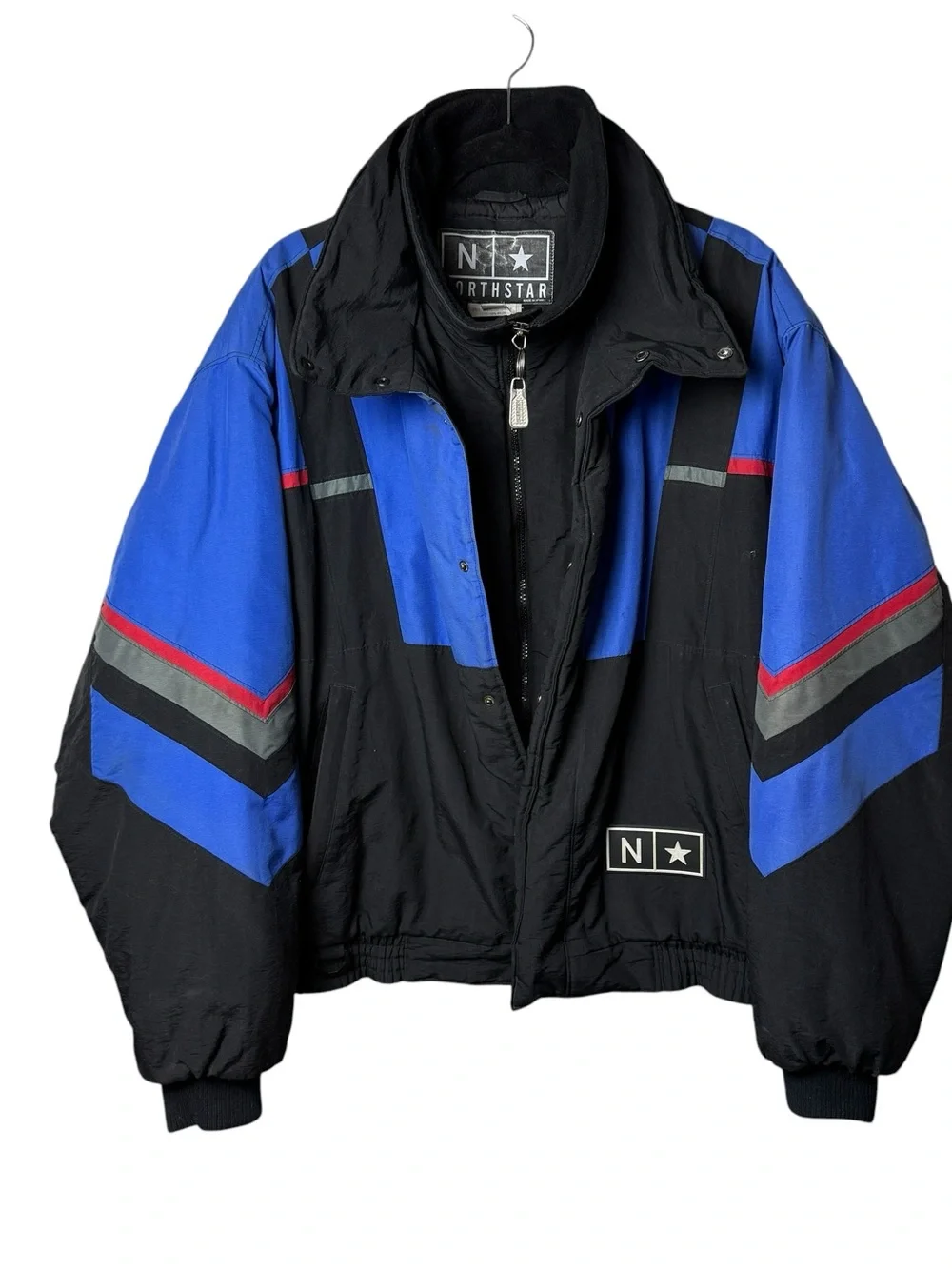 Vintage Polaris Northstar Snowmobile Sled Mens Insulated Racing Jacket Coat XL